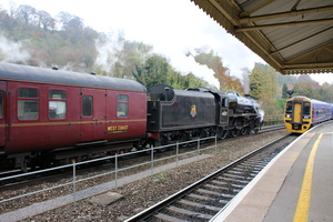 The Bath and Bristol Christmas Markets steam excursion